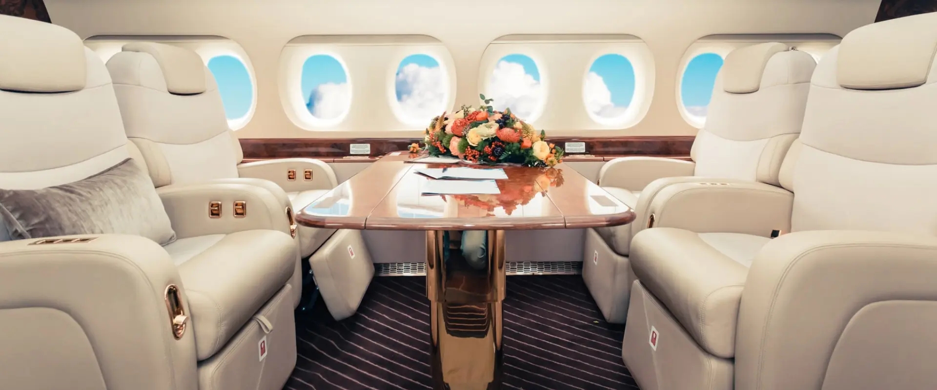 Jet interior.